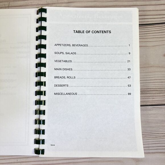 Vintage Home Cookin Ada, Ohio Senior Citizens Cookbook, 2004 Cooking Book - Picture 5 of 12